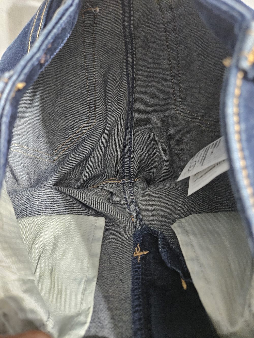 Hollister Navy Flare Jeans - Low Rise - Picture 9 of 12